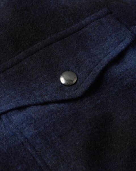 BRUSHED CHECK OVERSHIRT