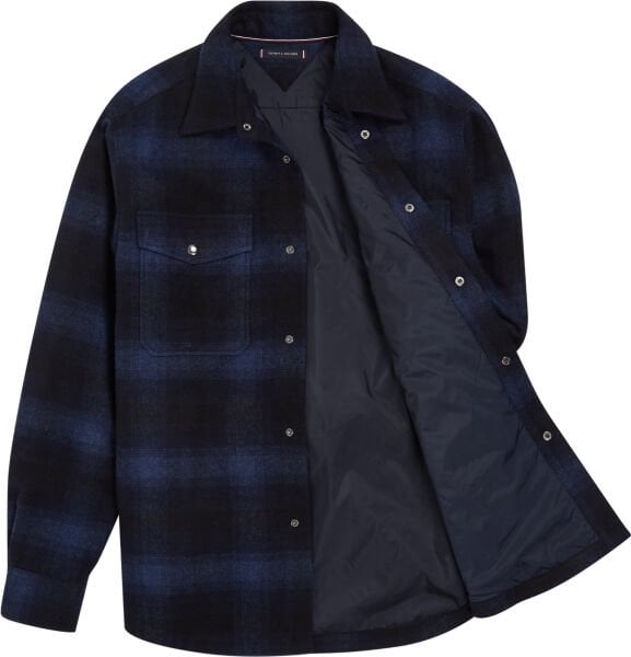 BRUSHED CHECK OVERSHIRT