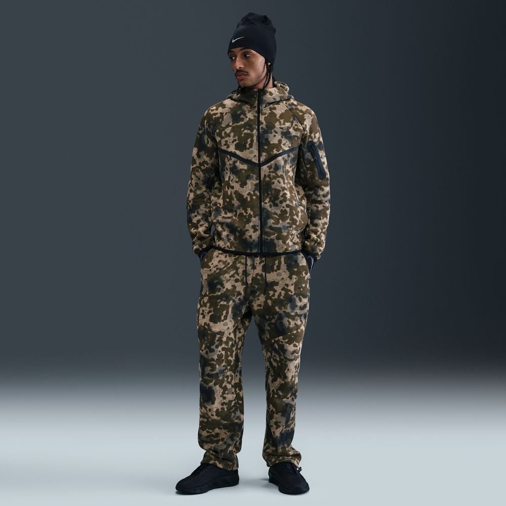 M NK TECH FLC OH PANT CAMO