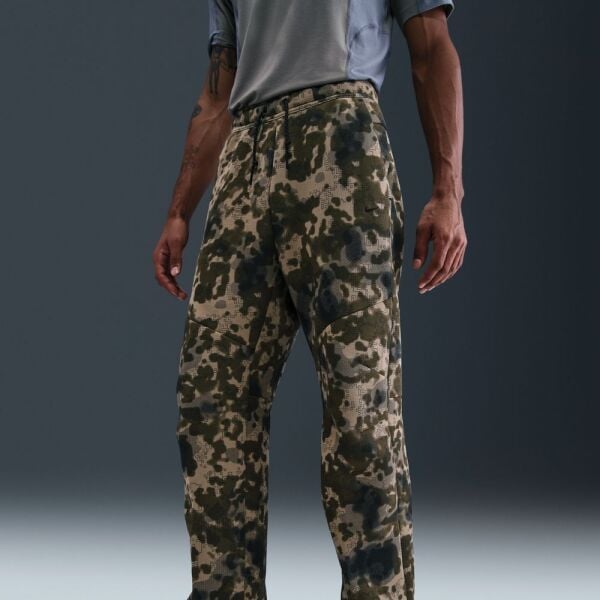 M NK TECH FLC OH PANT CAMO