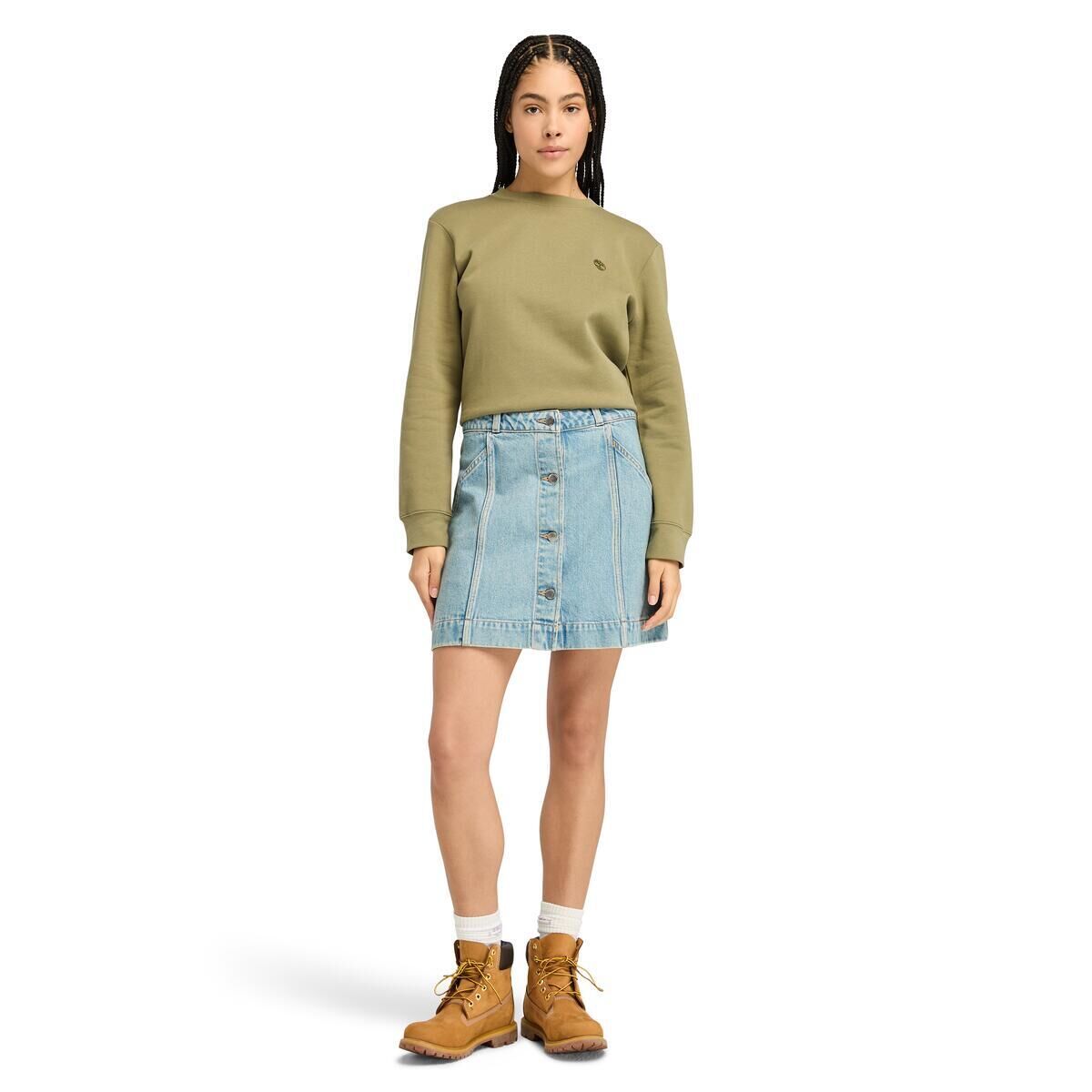 REFIBRA DENIM SKIRT