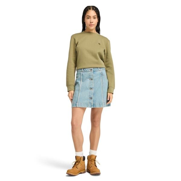 REFIBRA DENIM SKIRT