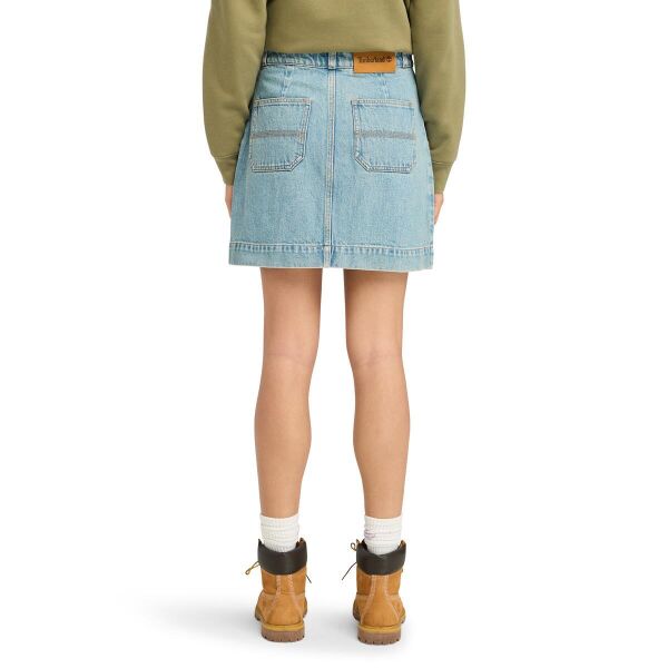 REFIBRA DENIM SKIRT