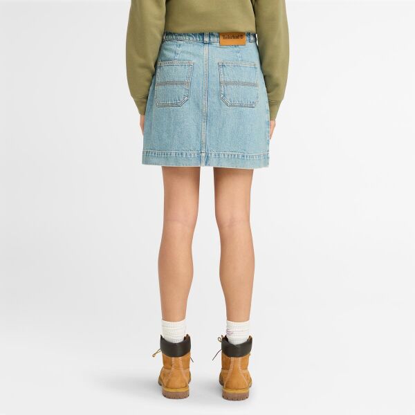 REFIBRA DENIM SKIRT