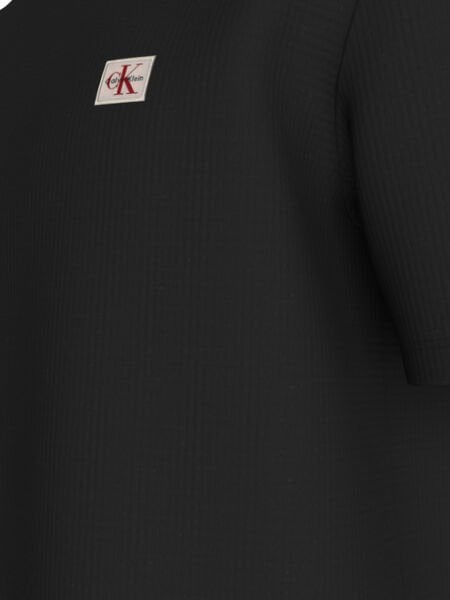 SS WAFFLE BADGE CREWNK TEE