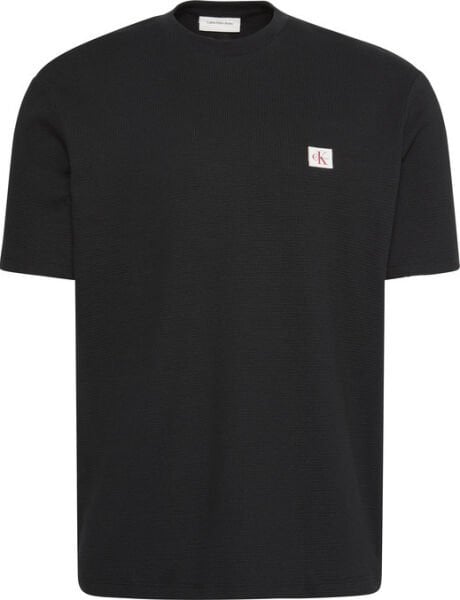 SS WAFFLE BADGE CREWNK TEE