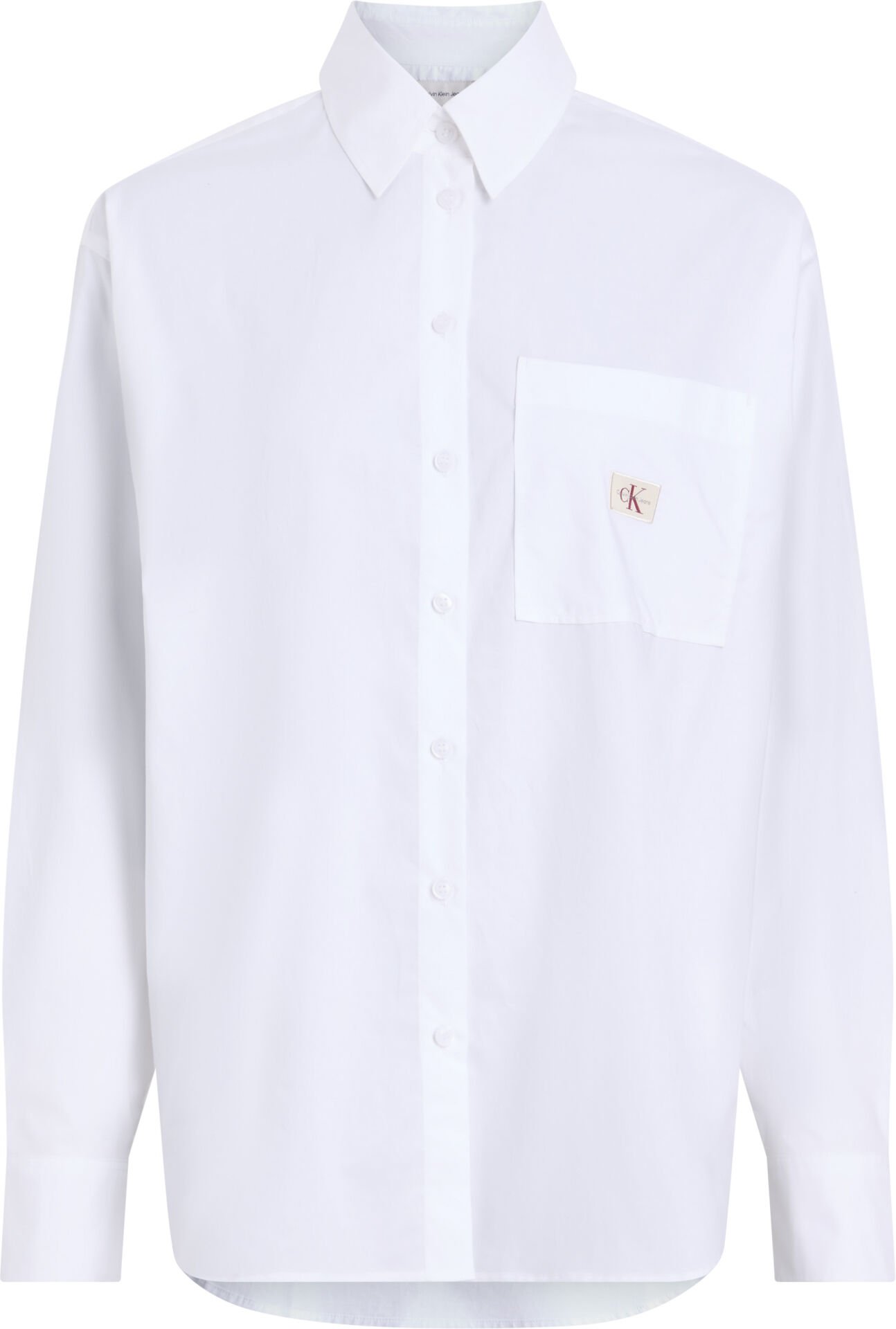 WOVEN LABEL RELAXED SHIRT