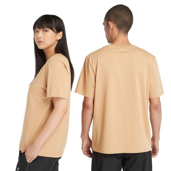 Short Sleeve Woven Badge Tee