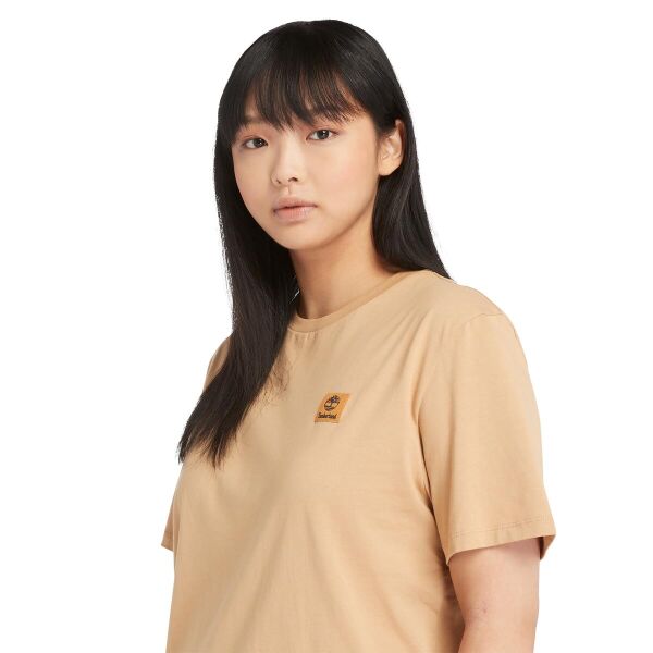 Short Sleeve Woven Badge Tee