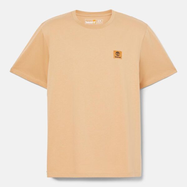 Short Sleeve Woven Badge Tee