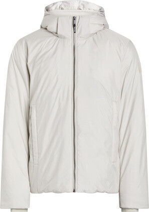 NON QUILT PADDED HOODED JACKET
