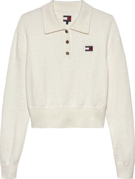 TJW FLUFFY POLO SWEATER