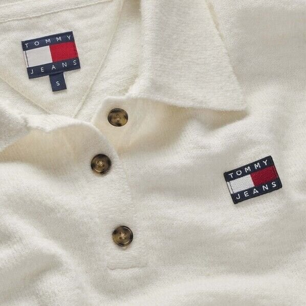 TJW FLUFFY POLO SWEATER