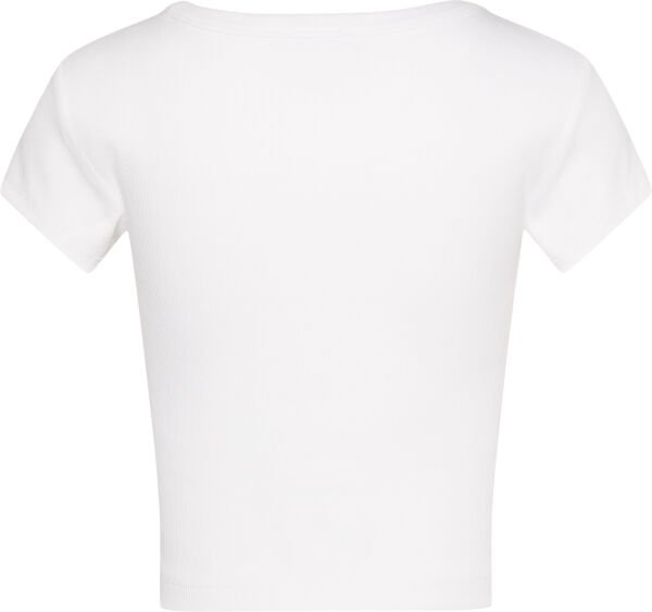 A- WOVEN LABEL 2X2 RIB BABY TE