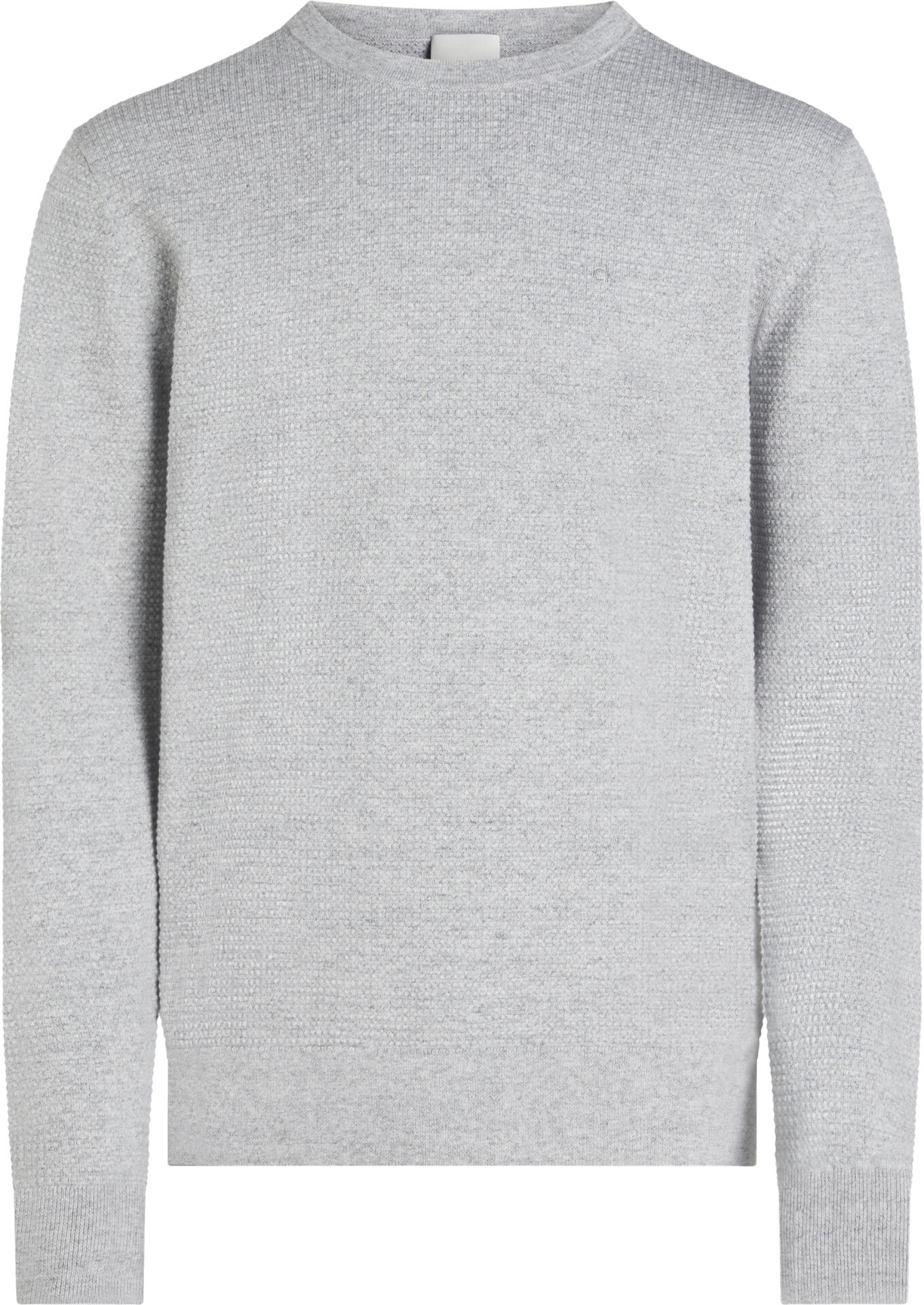 WAFFLE TEXTURE CN SWEATER