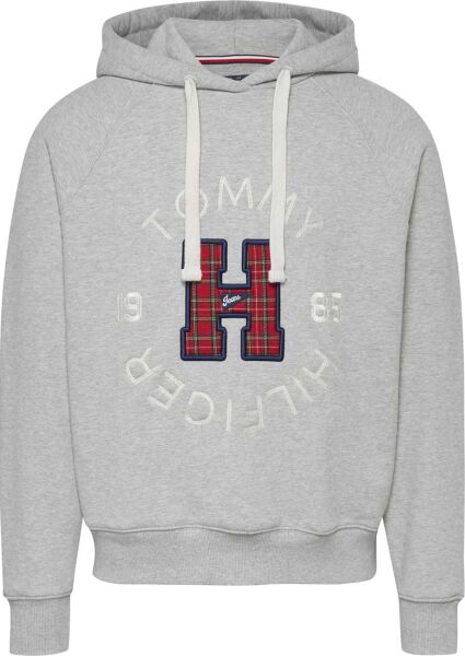 TJM TERRY HOODIE GREY MELANGE