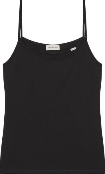 SL COTTON STRETCH STRAP CAMI