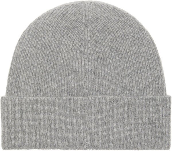 EMBLEM CASHMERE BEANIE