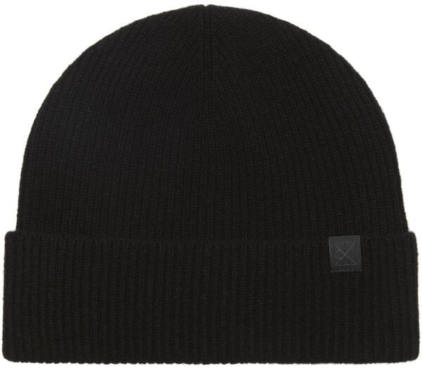 EMBLEM CASHMERE BEANIE