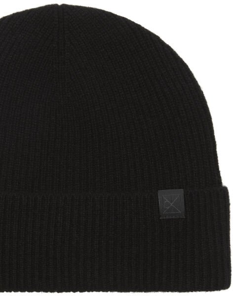 EMBLEM CASHMERE BEANIE