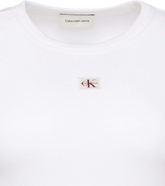 LS WOVEN LABEL 2X2 RIB CREW TO