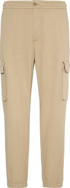 SKINNY ELASTIC TWILL CARGO PAN