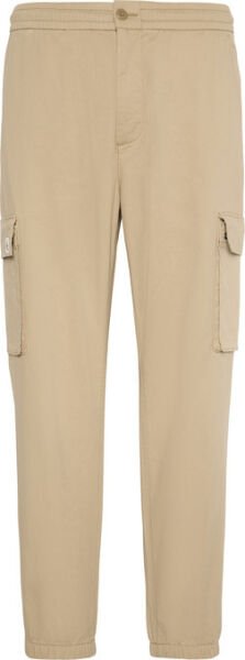SKINNY ELASTIC TWILL CARGO PAN