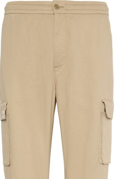 SKINNY ELASTIC TWILL CARGO PAN