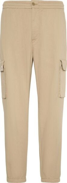 SKINNY ELASTIC TWILL CARGO PAN