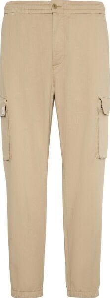 SKINNY ELASTIC TWILL CARGO PAN