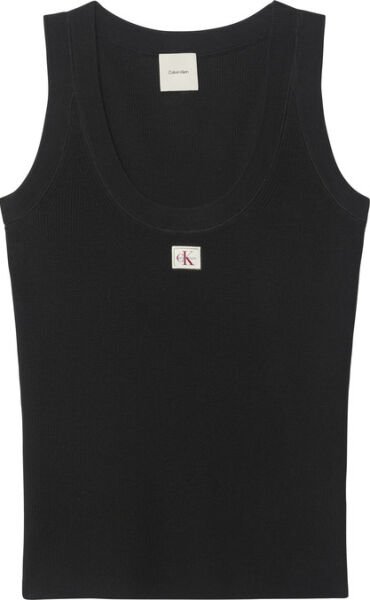 WOVEN LABEL TANK