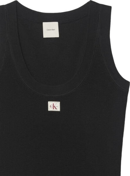 WOVEN LABEL TANK