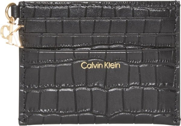 CK CROC 6 CC CARDCASE