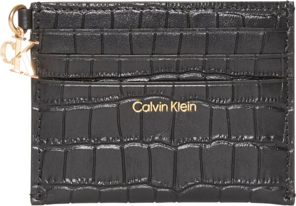 CK CROC 6 CC CARDCASE