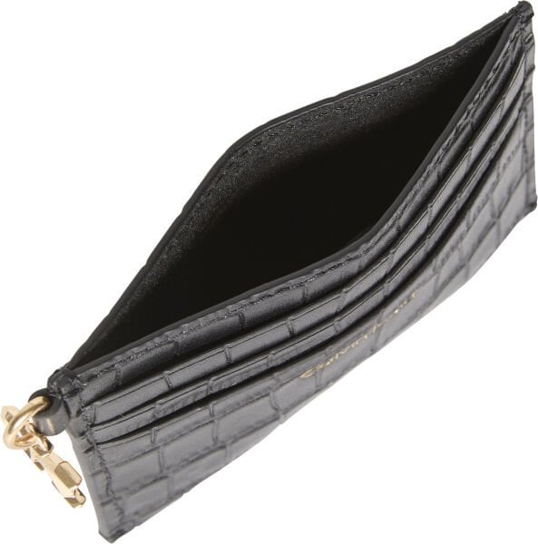 CK CROC 6 CC CARDCASE