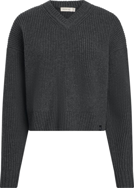 CHUNKY V-NECK SWEATER