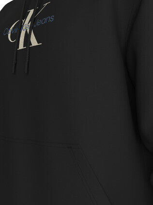 DISTRESSED MONOLOGO HOODIE
