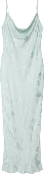 VISCOSE JACQUARD MAXI SLIP DRE