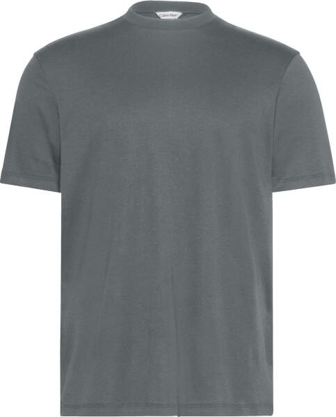 SS SUPIMA CHEST EMB CREWNECK T