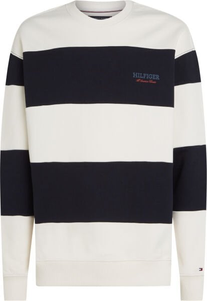 MONOTYPE STRIPE SWEATSHIRT