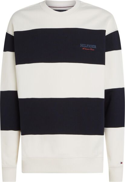 MONOTYPE STRIPE SWEATSHIRT