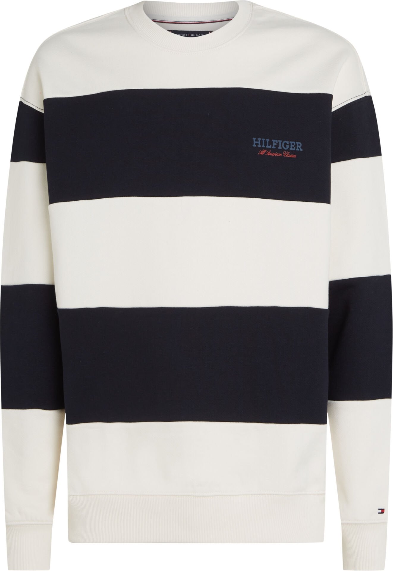 MONOTYPE STRIPE SWEATSHIRT