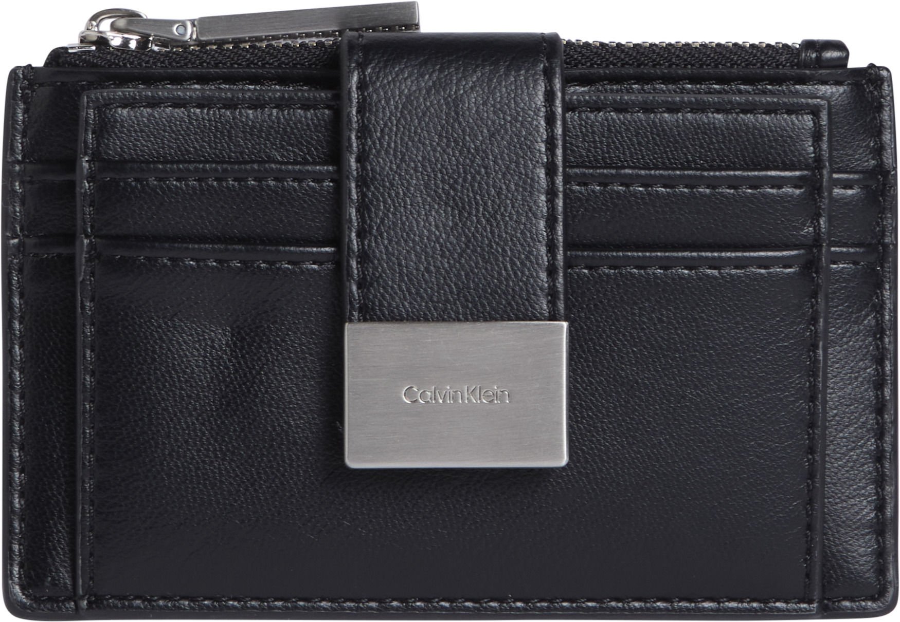 HARDWARE SNAP TOP ZIP CARDHOLD