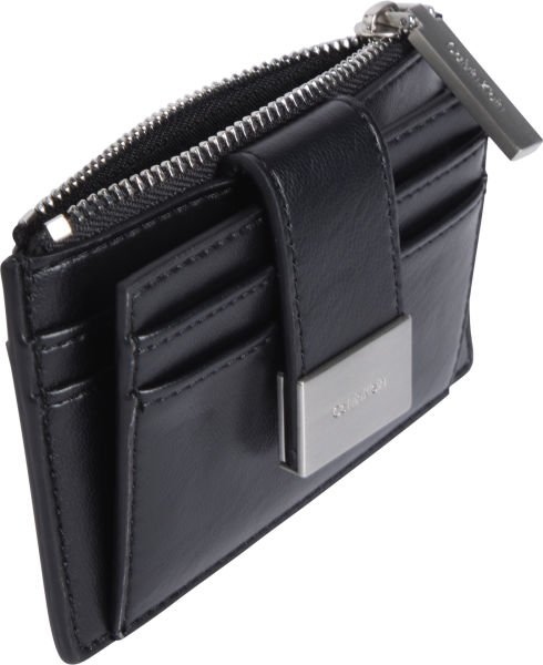 HARDWARE SNAP TOP ZIP CARDHOLD
