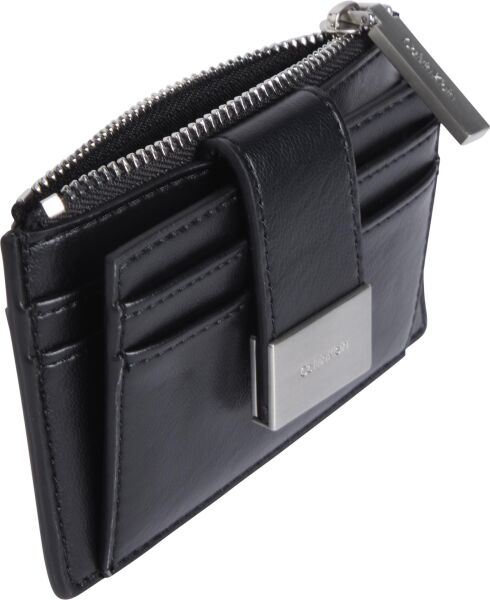 HARDWARE SNAP TOP ZIP CARDHOLD