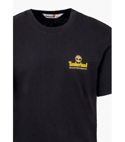Illustrated Tree Logo Back Graphic Tee