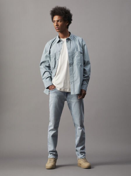 COTTON POPLIN RELAXED SHIRT