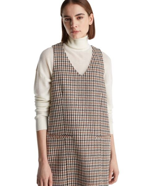 HERITAGE CHECK NS MINI DRESS