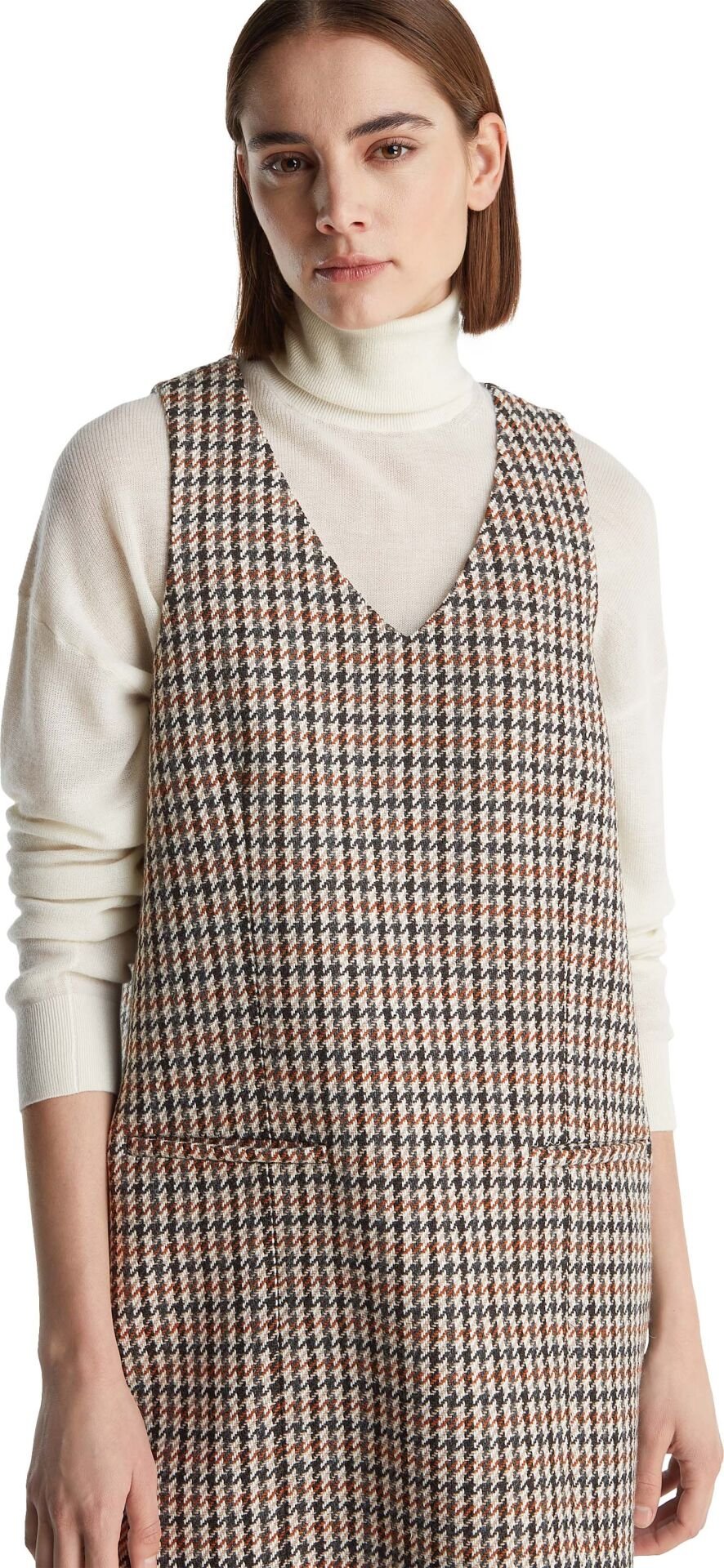 HERITAGE CHECK NS MINI DRESS