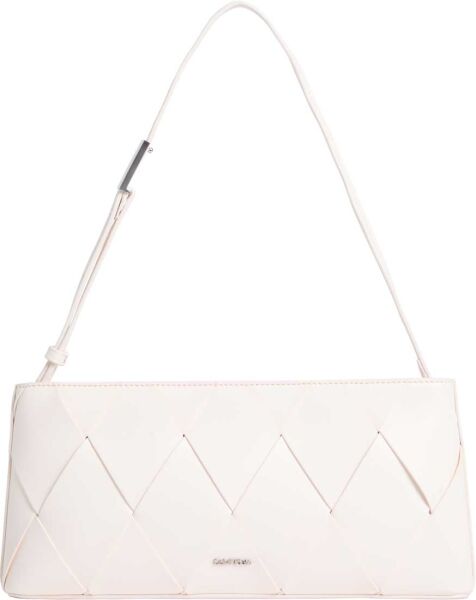 CK WOVEN ELONGATED SHOULDER BA